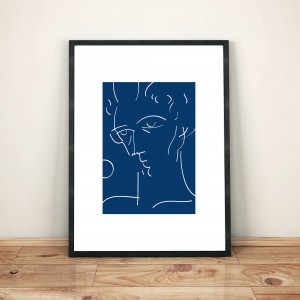 certains-avaient-la-peau-bleue4-cadre-serigraphie-illustration-nantes-monochrome-sarah-nyangue-saratoustra