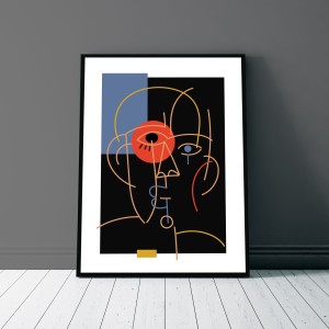 cosa-mentale-print-cadre-picasso-illustration-art-sarah-nyangue-saratoustra