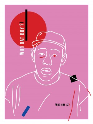 tyler-the-creator-music-cadre-art-illustration-art-nantes-sarah-nyangue-saratoustra