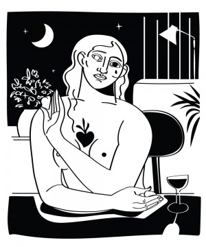 un-coeur-tendre-serigraphie-illustration-nantes-sarah-nyangue-saratoustra